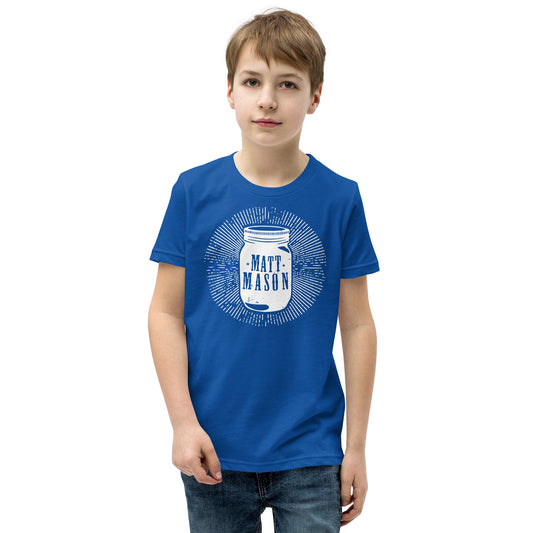 Matt Mason Jar Youth Short Sleeve T-Shirt